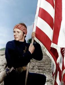 Audie Prints: THE RED BADGE OF COURAGE, Audie Murphy, 1951