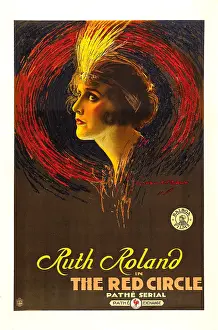 THE RED CIRCLE, Ruth Roland, 1915