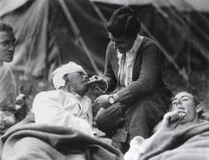 Nursing Prints: Red Cross Worker Miss Anna Rochester