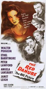Angela Prints: THE RED DANUBE, US poster art, right