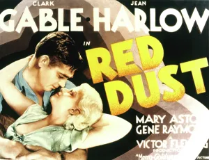 Harlow Prints: RED DUST, Clark Gable, Jean Harlow, 1932