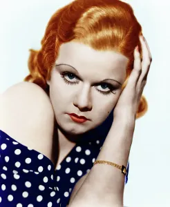 Cleft Chin Prints: RED-HEADED WOMAN, Jean Harlow, 1932