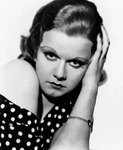 Polka Dot Prints: RED-HEADED WOMAN, Jean Harlow, 1932