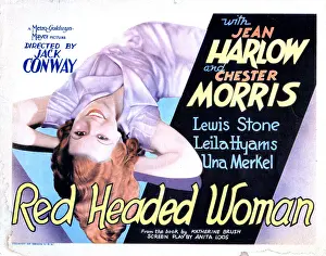 Harlow Prints: RED-HEADED WOMAN, Jean Harlow, 1932