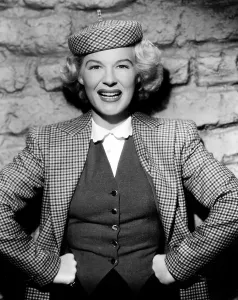 Hutton Prints: RED, HOT AND BLUE, Betty Hutton, 1949