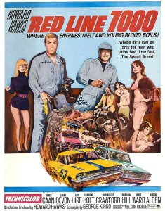 Racecar Prints: RED LINE 7000, James Caan 9second from left)