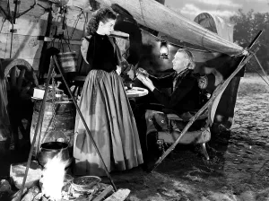Joanne Prints: RED RIVER, from left, Joanne Dru, John Wayne, 1948