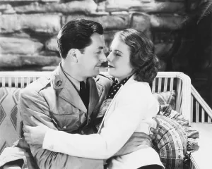 Images Dated 16th February 2016: RED SALUTE, from left: Robert Young, Barbara Stanwyck, 1935