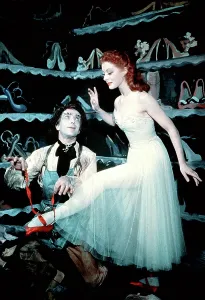 Moira Prints: THE RED SHOES, from left: Leonide Massine, Moira Shearer, 1948