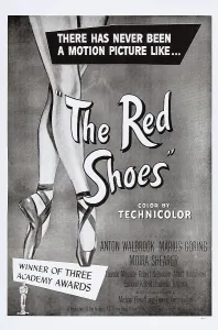 Ballerina Prints: THE RED SHOES, US poster art, 1948