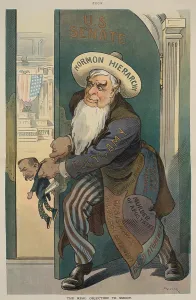 Mormons Prints: Reed Smoot was elected to the U