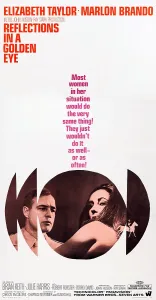 Images Dated 9th April 2015: REFLECTIONS IN A GOLDEN EYE, US poster art