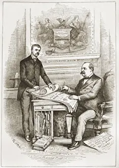 Corruption Prints: REFORM WITHOUT BLOODSHED. GOVERNOR CLEVELAND AND THEODORE ROOSEVELT AT THEIR GOOD WORK
