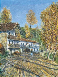 Euzkadi Prints: REGOYOS, Daro de (1875-1913). Road of Fuenterraba