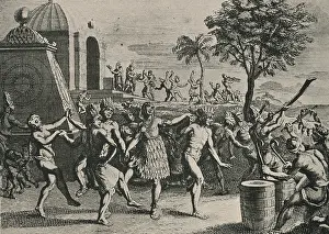 Indigenist Prints: Rejouissances des mexicains, au commencement du siecle (The rejoicing of Mexicans at the start of the Century)