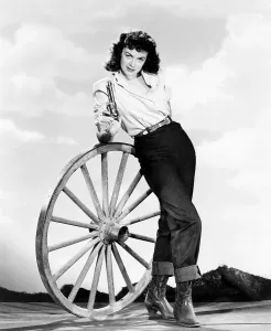 Cowboy Boots Prints: RELENTLESS, Marguerite Chapman, 1948