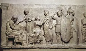 Antique Prints: Relief of Domitius Ahenobarbus