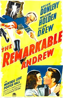 Drew Prints: THE REMARKABLE ANDREW, US poster