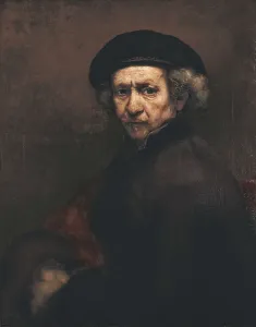 REMBRANDT, Harmenszoon van Rijn, called (1606-1669). Self-portrait. 1659. Baroque art. Oil on canvas. UNITED STATES OF AMERICA. Washington. National Gallery of Art
