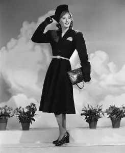 Head Prints: REMEMBER THE NIGHT, Barbara Stanwyck