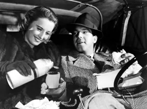 Happiness Prints: REMEMBER THE NIGHT, Barbara Stanwyck, Fred MacMurray, 1940