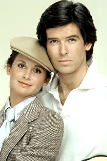 Zimbalist Prints: REMINGTON STEELE, Stephanie Zimbalist, Pierce Brosnan, (Season 1), 1982-87