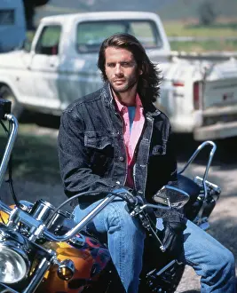Motorcycle Prints: RENEGADE, Lorenzo Lamas, 1992-97