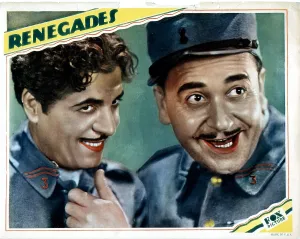 Noah Prints: RENEGADES, from left, Warner Baxter