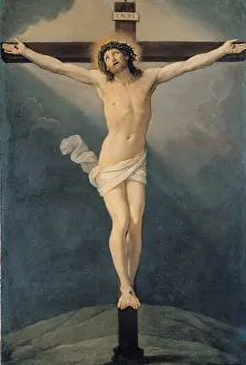 Emilia Romagna Prints: Reni Guido, The Crucifixion, 17th Century