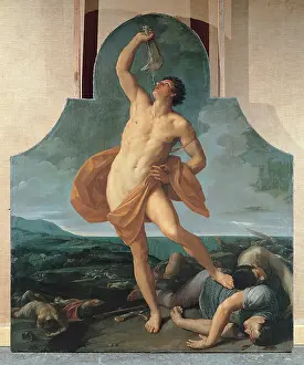 Donkey Prints: Reni Guido, Samson Victorious, 1618 - 1619