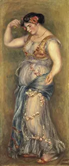 RENOIR, Pierre-Auguste (1841-1919). Dancing Girl with Castanets. 1909. Impressionism. Oil on canvas. UNITED KINGDOM. London. National Gallery
