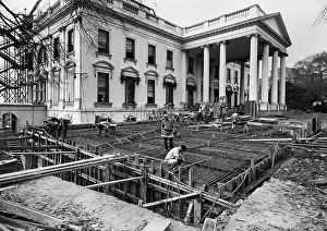 Construction Prints: Renovation of the White House during the Truman Administration