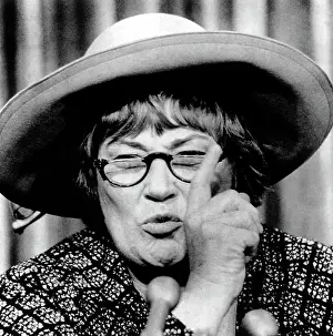 Speaking Prints: Rep. Bella Abzug, holding a press conference following her return from Indochina