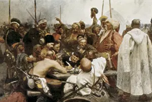 Comic Prints: Repin, Ilya Yefimovich (1844-1930)