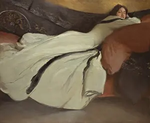 Sofa Prints: REPOSE, by John White Alexander