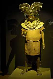 Pre Columbian Prints: Representation of the Lord of Sipn (3rd c)