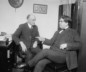 John L Prints: Representative John I. Nolan (1874-1922) meeting with John L