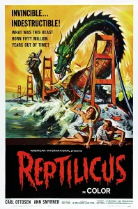 Monster Prints: REPTILICUS, US poster art, 1961