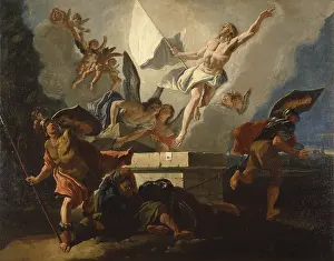 Banner Prints: Resurrection of Christ, by Francesco Fontebasso