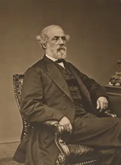 Robert E Prints: Retired Confederate General Robert Edward Lee in May 1869