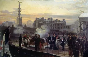 Sailor Prints: Return of the ashes of Napoleon the 1st from St. Helena