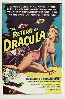 Images Dated 12th February 2007: THE RETURN OF DRACULA, Francis Lederer, Norma Eberhardt, 1958