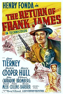 Films By Fritz Lang Prints: THE RETURN OF FRANK JAMES, Henry Fonda