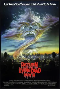 1980s Movies Prints: RETURN OF THE LIVING DEAD PART II, US poster, 1988