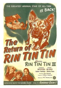 Villain Prints: THE RETURN OF RIN TIN TIN, US poster