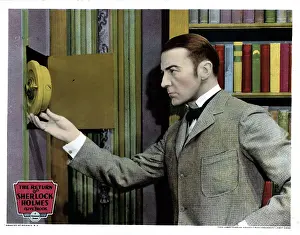 Open Door Prints: THE RETURN OF SHERLOCK HOLMES, Clive Brook, 1929
