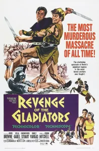Swordfight Prints: REVENGE OF THE GLADIATORS, (aka LA VENDETTA DI SPARTACUS), US poster, 1964