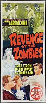 Gale Prints: REVENGE OF THE ZOMBIES, bottom from top left: Veda Ann Borg