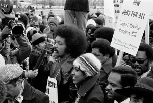 Afro Prints: Reverend Jesse Jackson (center)