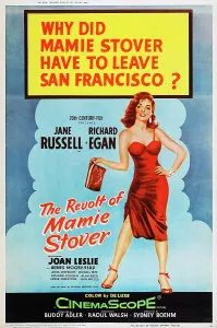 THE REVOLT OF MAMIE STOVER, US poster art, Jane Russell, 1956. TM and Copyright 20th Century-Fox Film Corp. All Rights Reserved/courtesy Everett Collection